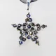 Star - Corvus-Black Organza - 2